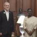 President Droupadi Murmu meets Iranian counterpart Masoud Pezeshkian in Delhi