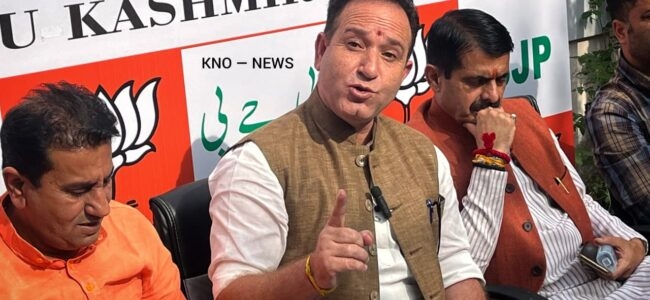 BJP backs Statehood, opposes pre-1953 references