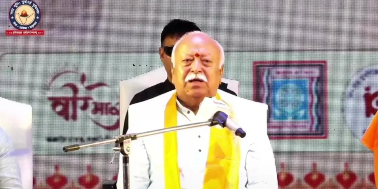 India’s concept of ‘dharma’ different from Western notion of religion : Bhagwat