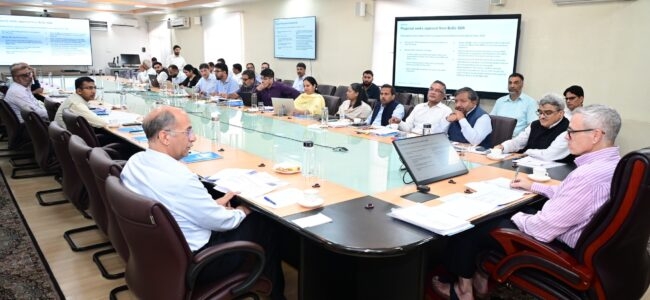 CM Omar Abdullah chairs meeting to discuss proposed modifications in Master Plans of Jammu, Srinagar
