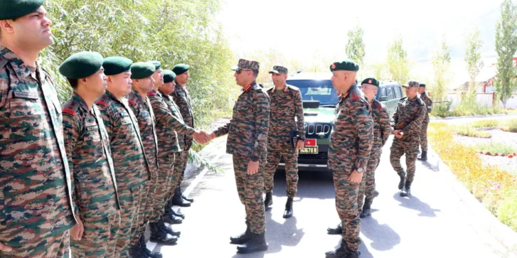 GOC reviews Agniveer training at Ladakh regimental centre, inaugurates DTN
