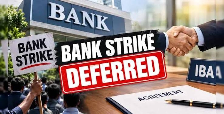 Banks to remain open on Monday as unions call off 3-day strike after IBA assurance
