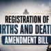 Registration of Births and Deaths (Amendment) Act to come into force on Oct 1