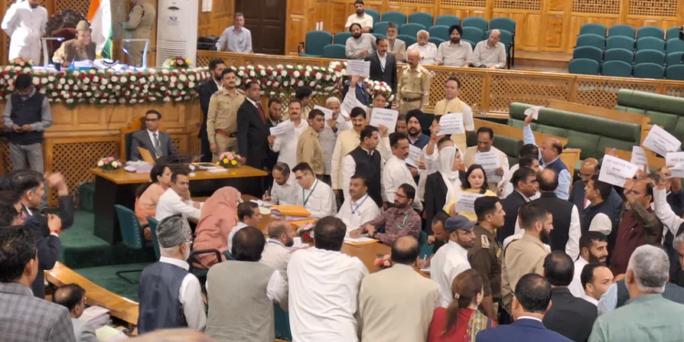 J&K Assembly ruckus : Gurezi urges Speaker to continue Question Hour