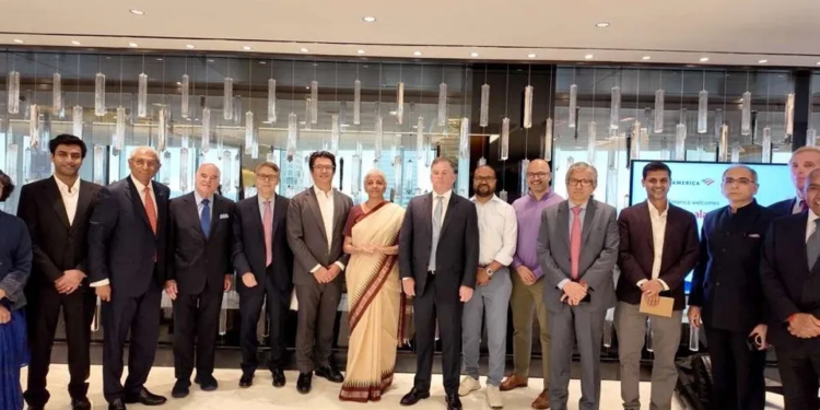 India’s 7.8% growth despite global disruptions remarkable : FM Sitharaman at investors meet in US
