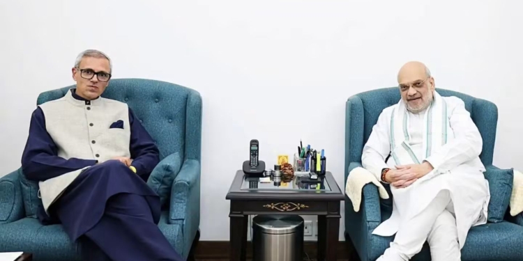 Omar Turns Up Political Heat, Puts Statehood, Reservations Before Shah
