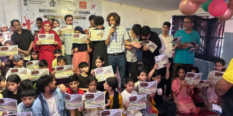 NSD Srinagar’s 15-Day Theatre-in-Education Workshop Culminates with Inspiring Student Performances