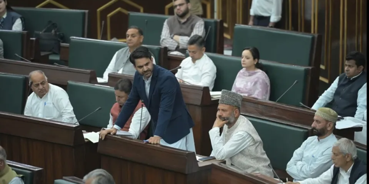 Waheed Para moves adjournment motion on reservation issues in J&K Assembly