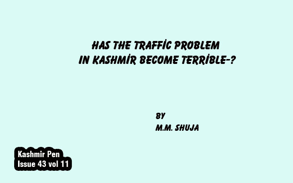 Has The Traffic Problem in Kashmir Become Terrible-?