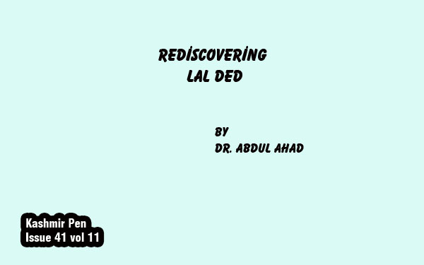 Rediscovering Lal Ded