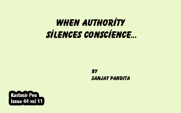 When Authority Silences Conscience…
