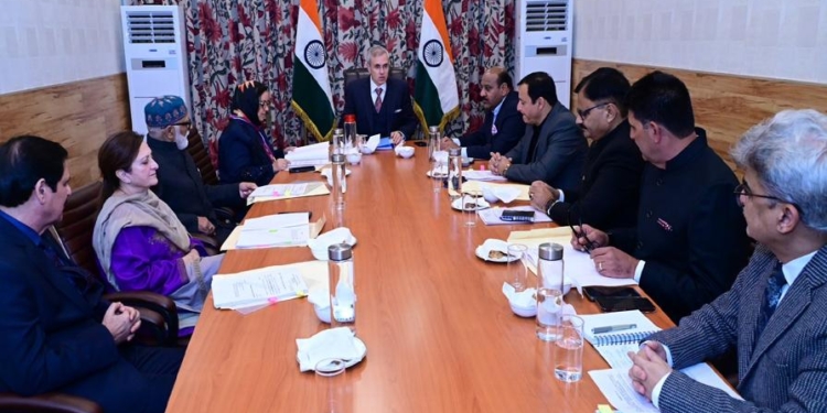 Omar Abdullah chairs first cabinet meeting after induction of new Ministers