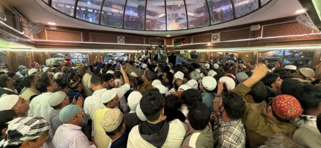 Annual Urs at Charar-i-Sharief : Poshak Bandi performed at the shrine