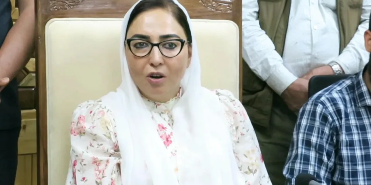 No order on uniform Friday sermons, says Waqf chief Darakhshan Andrabi