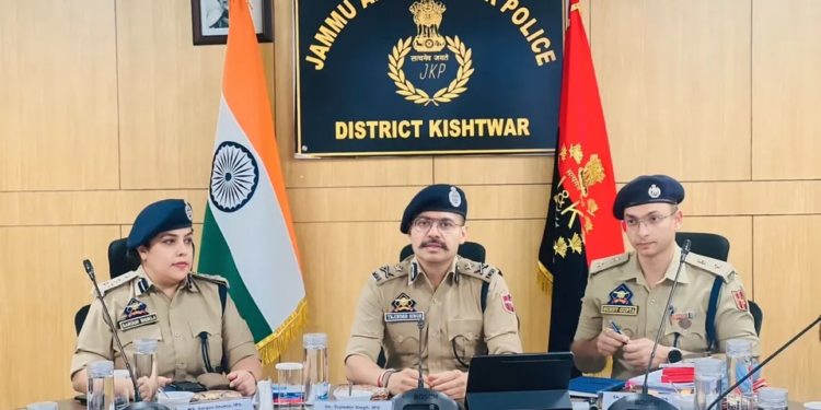 IGP Jammu visits Kishtwar, reviews security