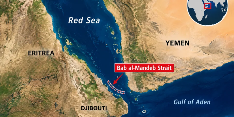 Saudi-backed Yemeni forces expel the Houthis from several areas around key strait, officials say