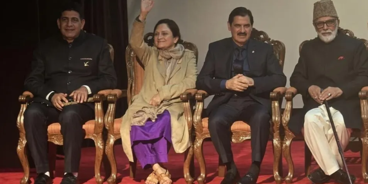Omar Abdullah’s cabinet reshuffle : Oath ceremony begins at Lok Bhavan